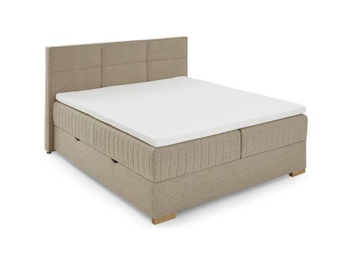 Meise Möbel, Boxspringbett, Tambo Boxspringbett inkl. Bettkasten mit Bonnellfederkernbox Stoff Nordic (180 x 200 cm) von Meise