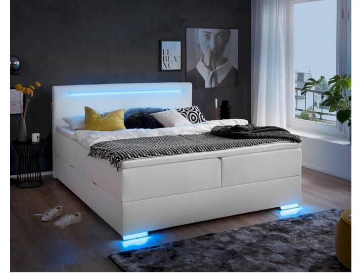 meise.möbel »Las Vegas II« Boxspringbett inkl. Bettkasten in weiß – erhältlich in 4 Größen meise.möbel »Las Vegas II« Boxspringbett inkl. Bettkasten in weiß – erhältlich in 4 Größen von Meise