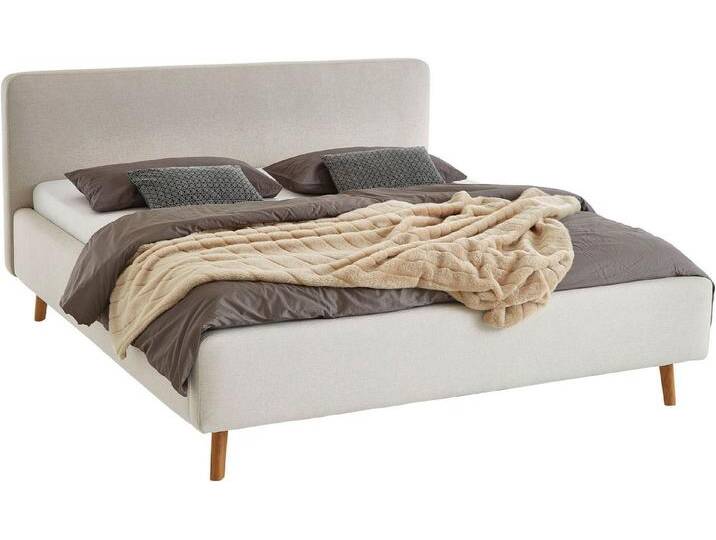 meise.möbel Polsterbett Mattis, Topseller, beige, Mit Bettkasten, ivory von Meise