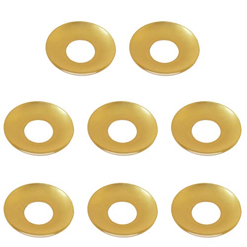 Auswahl Sorte + Menge - Kerzentülle Kerzeneinsatz Kerzenhalter Tropfenfänger aus Metall, für Baumkerzen, Puppenkerzen, Pyramidenkerzen Tafelkerzen und Teelichter - hier 8 Stück Tropfenfänger 14 mm von Meissner-Handel