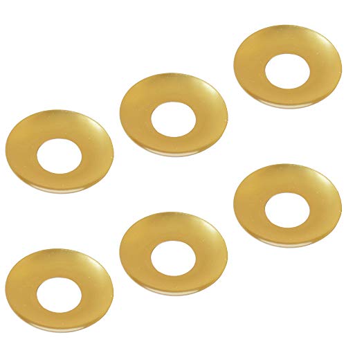 Auswahl Sorte + Menge - Kerzentülle Kerzeneinsatz Kerzenhalter Tropfenfänger aus Metall, für Baumkerzen, Puppenkerzen, Pyramidenkerzen Tafelkerzen und Teelichter - hier 6 Stück Tropfenfänger 14 mm von Meissner-Handel
