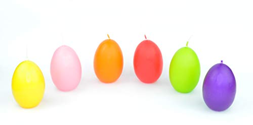 Meissner-Handel Auswahl * 6 Stück Eierkerzen Dekoeier Kerze Osterei Osterdeko * farbig Sortiert * 4,5 x 6,5 cm * Auswahl Menge Meissner-Handel Auswahl * 6 Stück Eierkerzen Dekoeier Kerze Osterei Osterdeko * farbig Sortiert * 4,5 x 6,5 cm * Auswahl Menge von Meissner-Handel