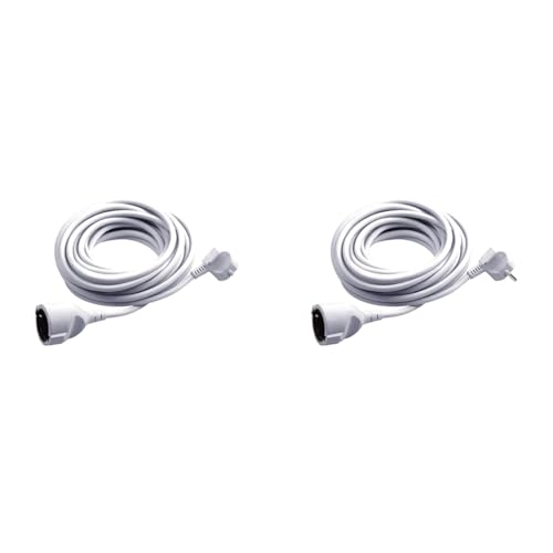 Bundle aus Meister Schutzkontakt-Verlängerung - 3 m + 2 m Kabel - weiß - Kunststoffleitung - IP20 Innenbereich/Kupplung mit Berührungsschutz/Schuko-Verlängerung / 7432310 + 7432210 Bundle aus Meister Schutzkontakt-Verlängerung - 3 m + 2 m Kabel - weiß - Kunststoffleitung - IP20 Innenbereich/Kupplung mit Berührungsschutz/Schuko-Verlängerung / 7432310 + 7432210 von Meister