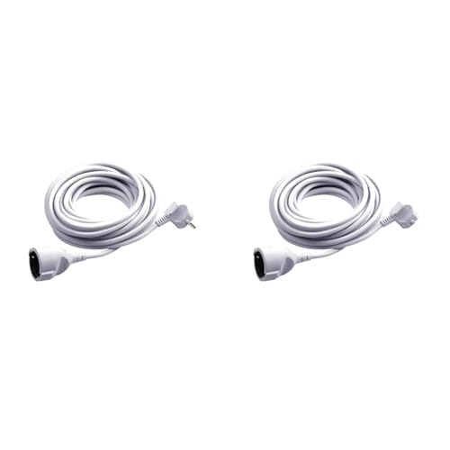 Bundle aus Meister Schutzkontakt-Verlängerung - 5 m + 3 m Kabel - weiß - Kunststoffleitung - IP20 Innenbereich/Kupplung mit Berührungsschutz/Schuko-Verlängerung / 7432510 + 7432310 Bundle aus Meister Schutzkontakt-Verlängerung - 5 m + 3 m Kabel - weiß - Kunststoffleitung - IP20 Innenbereich/Kupplung mit Berührungsschutz/Schuko-Verlängerung / 7432510 + 7432310 von Meister