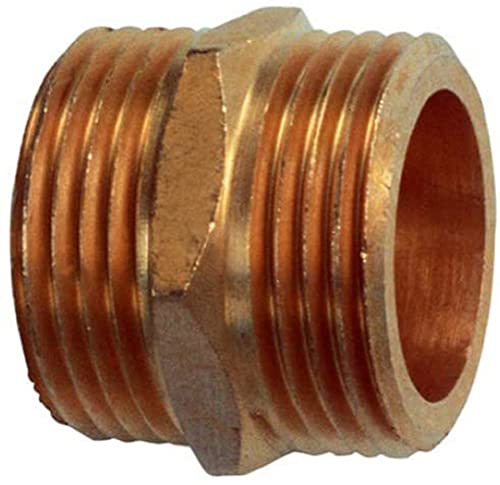 Cornat Doppelnippel 1", Messing / Garten Bewässerung / FLOR92755 Mehrfarbig Cornat Doppelnippel 1", Messing / Garten Bewässerung / FLOR92755 Mehrfarbig von Meister