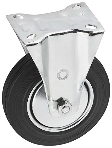 Metafranc Bockrolle Ø 125 mm - 104 x 80 mm Platte - Vollgummi-Rad - Weiche Lauffläche - Rollenlager - 100 kg Tragkraft / Transportrolle / Möbelrolle / Schwerlastrolle / 800600 Metafranc Bockrolle Ø 125 mm - 104 x 80 mm Platte - Vollgummi-Rad - Weiche Lauffläche - Rollenlager - 100 kg Tragkraft / Transportrolle / Möbelrolle / Schwerlastrolle / 800600 von Metafranc