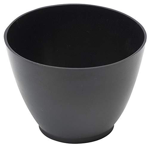 Meister Gipsbecher Ø 125 x 90 mm - schwarz - Konische Form - Flexible Ausführung - Robuster Kunststoff - Zum Anrühren von Gips, Spachtelmasse & Co. / Anrührbecher / Gipsschale / 4301100 von Meister