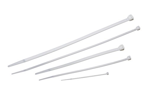 Meister Kabelbinder-Sortiment 250-teilig - weiß - Verschiedene Größen - 100 / 200 / 300 mm - Stabiles Nylon - Formbeständig / Kabelbinder-Set für Bündelgut / Kabelverbinder / 7452470 Meister Kabelbinder-Sortiment 250-teilig - weiß - Verschiedene Größen - 100 / 200 / 300 mm - Stabiles Nylon - Formbeständig / Kabelbinder-Set für Bündelgut / Kabelverbinder / 7452470 von Meister