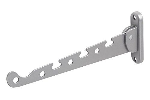 Metafranc Kleiderlüfter silber - 290 x 30 mm - 20 kg Tragkraft - Stabiles Material - Platzsparende Klappfunktion / Kleiderstange / Wandhaken / Klapphaken / Aufhängevorrichtung / 250237 Metafranc Kleiderlüfter silber - 290 x 30 mm - 20 kg Tragkraft - Stabiles Material - Platzsparende Klappfunktion / Kleiderstange / Wandhaken / Klapphaken / Aufhängevorrichtung / 250237 von Metafranc