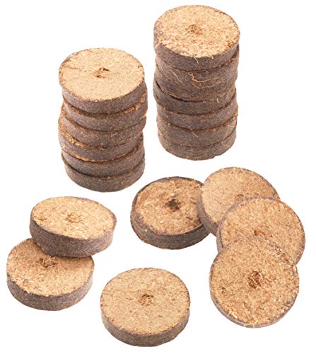 Meister Kokos-Quelltabletten Ø 3,5 cm - Praktisches Set mit 20 Stück - Mit pflegendem Nährstoff-Mix - 100% torffrei aus Kokos - Biologisch abbaubares Material / Kokostabletten / Kokoserde / FLOR79140 Meister Kokos-Quelltabletten Ø 3,5 cm - Praktisches Set mit 20 Stück - Mit pflegendem Nährstoff-Mix - 100% torffrei aus Kokos - Biologisch abbaubares Material / Kokostabletten / Kokoserde / FLOR79140 von Meister