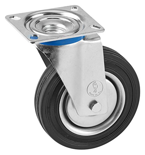 Metafranc Lenkrolle Ø 140 mm - 104 x 80 mm Platte - Vollgummi-Rad - Weiche Lauffläche - Rollenlager - 115 kg Tragkraft / Transportrolle / Möbelrolle / Schwerlastrolle / 800690 Metafranc Lenkrolle Ø 140 mm - 104 x 80 mm Platte - Vollgummi-Rad - Weiche Lauffläche - Rollenlager - 115 kg Tragkraft / Transportrolle / Möbelrolle / Schwerlastrolle / 800690 von Metafranc