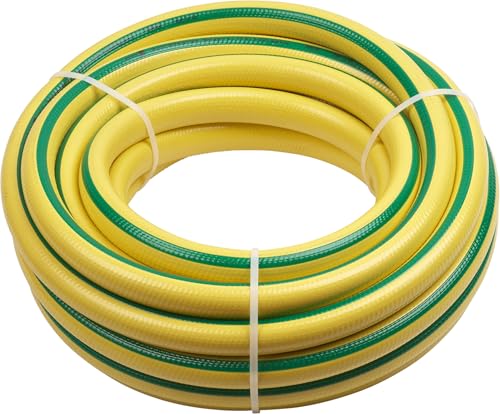 Meister Schlauch Trikotgewebe, 19,05 mm (3/4 Zoll) - 10 m Länge - Zur Bewässerung großflächiger Gärten - Knickfest & Abriebfest - UV-beständig/Gartenschlauch aus Erst-PVC/Wasserschlauch / 9930180 von Meister