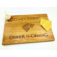 Dinner Is Comming Personalisiertes Schneidebrett, Hochzeitsgeschenk, Hochzeitsgeschenke, Für Bruder Dinner Is Comming Personalisiertes Schneidebrett, Hochzeitsgeschenk, Hochzeitsgeschenke, Für Bruder von MeisterAlgis