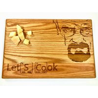 Let's Cook Personalisiertes Schneidebrett Handgefertigt, Personalisiertes Hochzeitsgeschenk, Benutzerdefinierte Let's Cook Personalisiertes Schneidebrett Handgefertigt, Personalisiertes Hochzeitsgeschenk, Benutzerdefinierte von MeisterAlgis