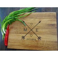 Personalisiertes Schneidebrett Mit Apfelbaum, Personalisiertes Hochzeitsgeschenk, Benutzerdefinierte Schneidebrett, Hochzeitsgeschenke von MeisterAlgis