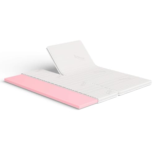 Meisterschlaf Split Kaltschaum Topper 180x200 cm – Höhe 7cm – RG 45 – Oeko-TEX® Standard 100 – Tencel™ Lyocell Doppeltuch-Bezug waschbar – für Matratzen, Boxspringbett – Made in Germany von Meisterschlaf