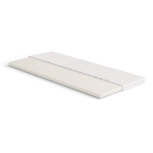 Meisterschlaf Visco Topper 110x210 cm (BxL) - Tencel 3D - Weich - Höhe 7 cm - OEKOTEX - RG 50 kg/m³ - Made in Germany von Meisterschlaf