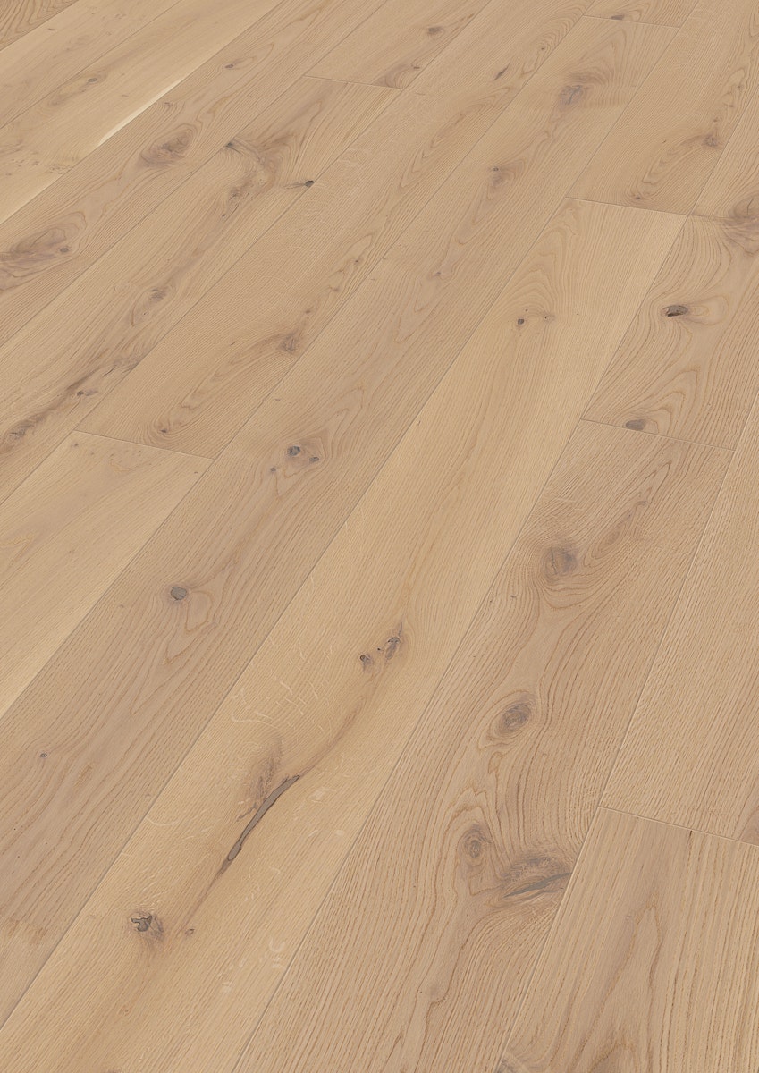 MEISTER Parkettboden MeisterParkett. longlife PD 400 2200 x 180 x 13 mm 9010 Eiche authentic creme gebürstet ultramattlackiert MEISTER Parkettboden MeisterParkett. longlife PD 400 2200 x 180 x 13 mm 9010 Eiche authentic creme gebürstet ultramattlackiert von Meisterwerke