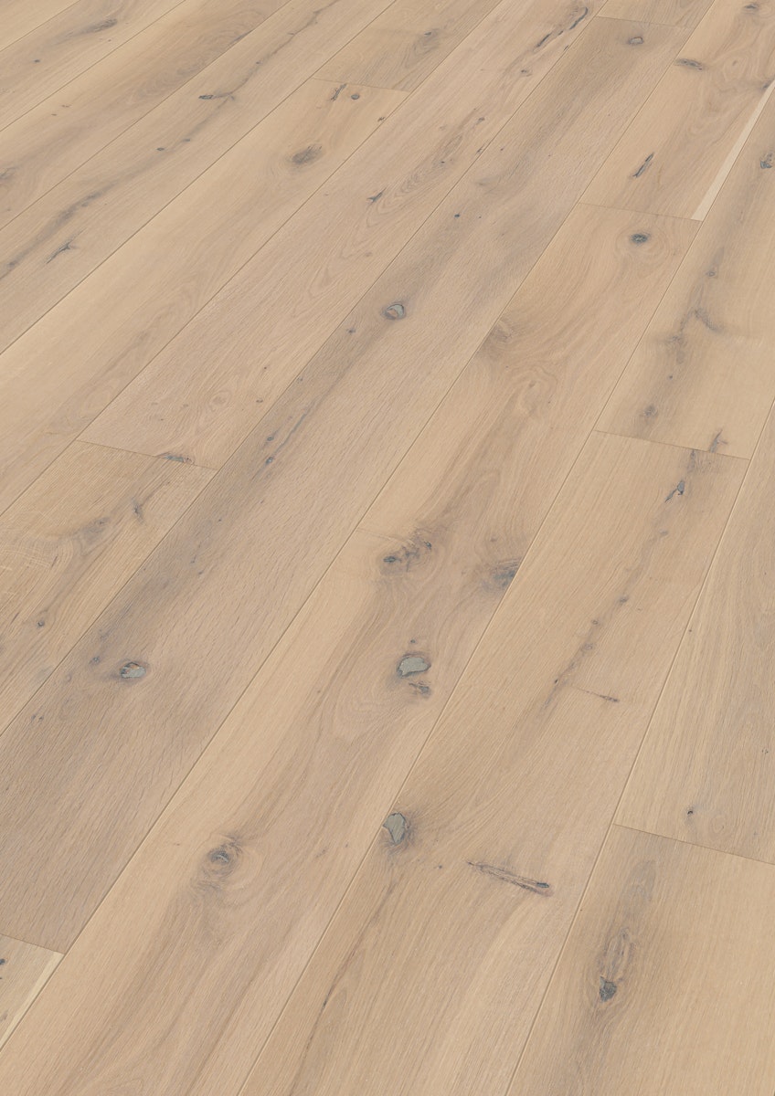 MEISTER Parkettboden MeisterParkett. longlife PD 400 2200 x 180 x 13 mm 9031 Eiche authentic cremeweiß gebürstet naturgeölt MEISTER Parkettboden MeisterParkett. longlife PD 400 2200 x 180 x 13 mm 9031 Eiche authentic cremeweiß gebürstet naturgeölt von Meisterwerke