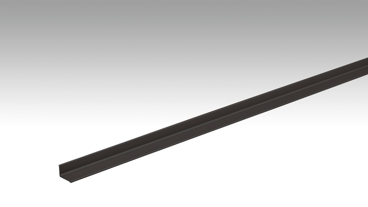 Meister Abschlussprofil Typ 300 SK (selbstklebend) Schwarz eloxiert 2510 - 2700 mm von Meisterwerke