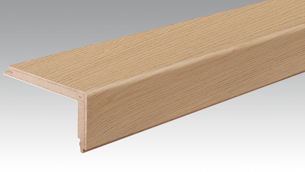 MEISTER Treppenkante Parkett L-Profil 2150 x 13 mm 9010 Eiche authentic creme ultramattlackiert MEISTER Treppenkante Parkett L-Profil 2150 x 13 mm 9010 Eiche authentic creme ultramattlackiert von Meisterwerke