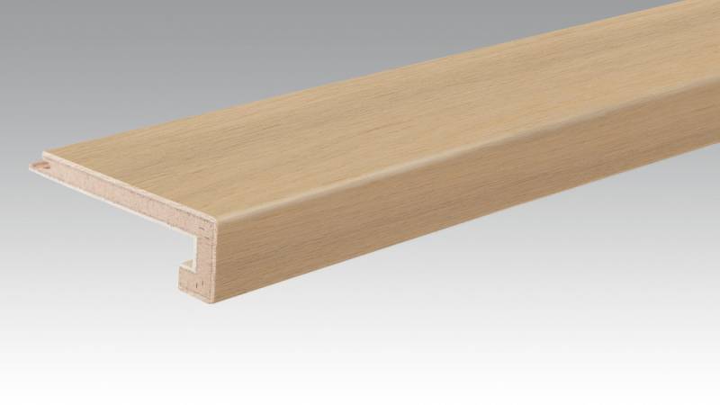 MEISTER Treppenkante Parkett U-Profil 2150 x 13 mm 9015 Eiche authentic Optik gelaugt ultramattlackiert von Meisterwerke