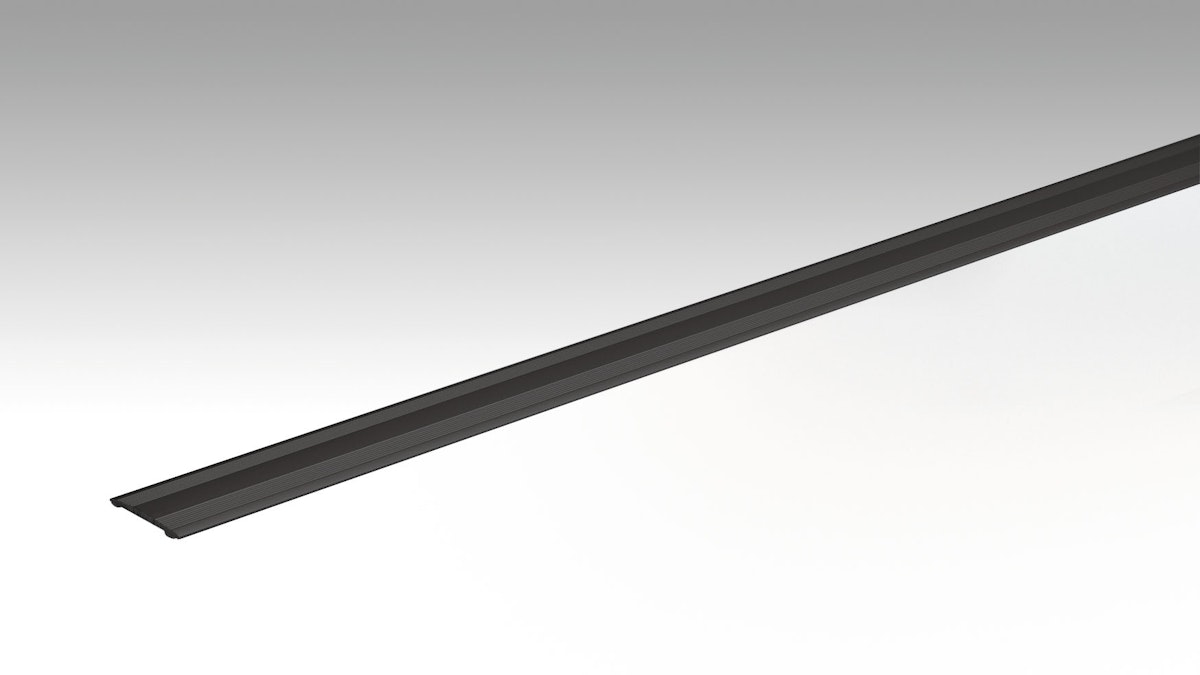 MEISTER Übergangsprofil Typ 335 SK (selbstklebend) Schwarz eloxiert 2510 - 1000 x 35 mm von Meisterwerke