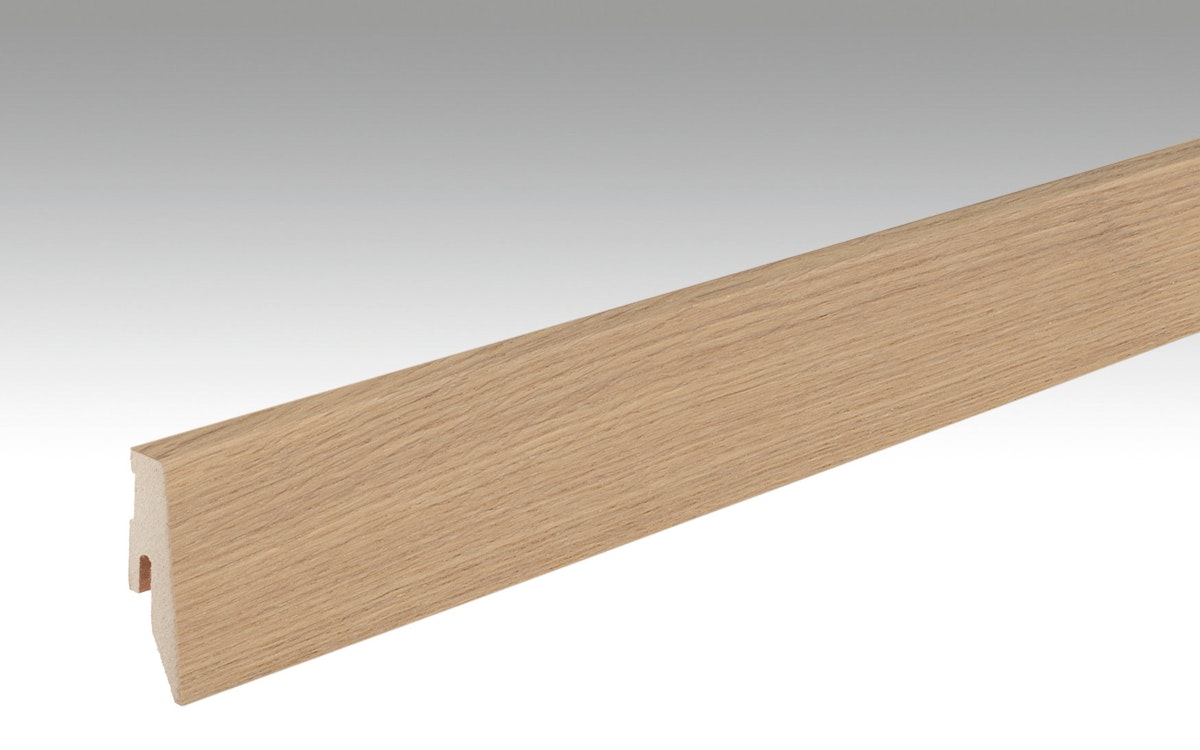 MEISTER Fußleiste Profil 3 PK Eiche hell 1238 für Parkettböden - 2380 x 60 x 20 mm MEISTER Fußleiste Profil 3 PK Eiche hell 1238 für Parkettböden - 2380 x 60 x 20 mm von Meisterwerke