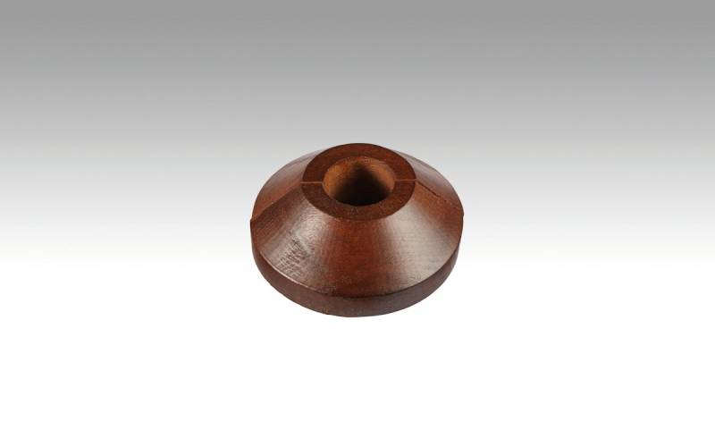 MEISTER  MEISTER-Heizkörper-Rosetten 15 mm Echtholz massiv  Nussbaum 015 von Meisterwerke