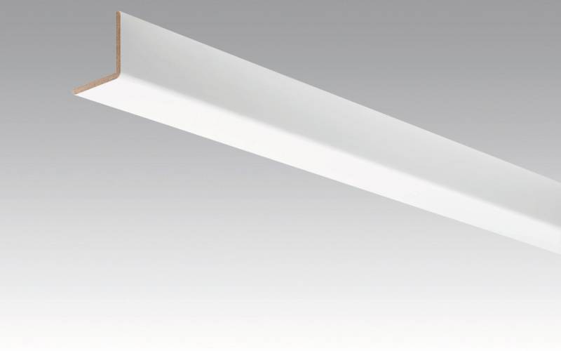 MEISTER Winkelleiste 33/33 mm  Uni weiß glänzend DF 324 - 2380 mm von Meisterwerke