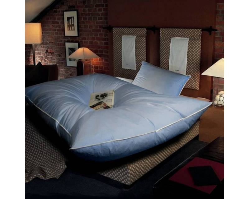 Meivita Gänsefederbettdecke Ballonbett in 135x200 cm mit 100% Federn Füllung 3000g Bezug blau, Füllung: 100% neue weiße Gänsefedern Klasse 1, Bezug: 100% Baumwolle, Winterdecke hergestellt in Deutschland Meivita Gänsefederbettdecke Ballonbett in 135x200 cm mit 100% Federn Füllung 3000g Bezug blau, Füllung: 100% neue weiße Gänsefedern Klasse 1, Bezug: 100% Baumwolle, Winterdecke hergestellt in Deutschland von Meivita