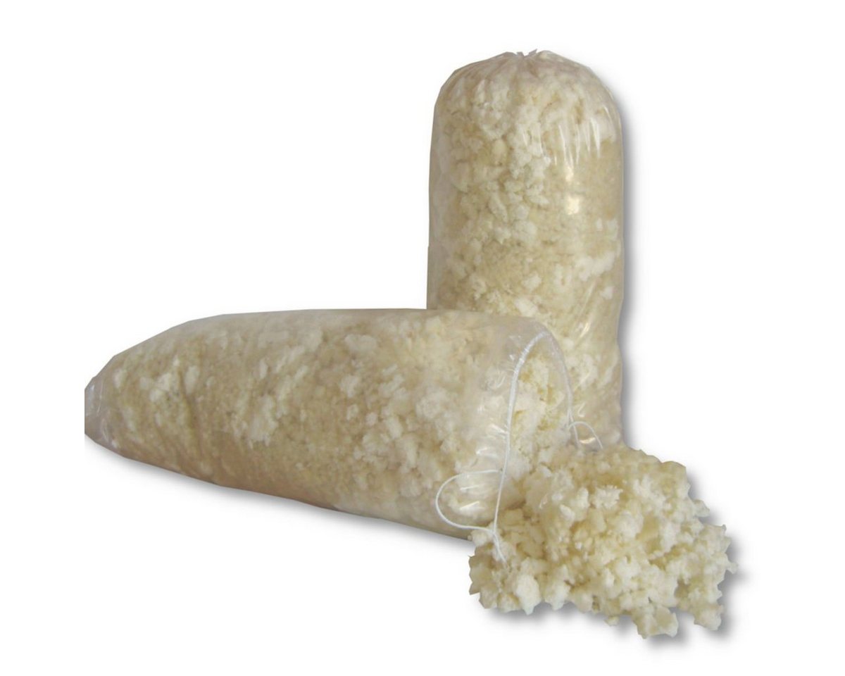 Meivita Kissenfüllung 2x Naturlatexflocken mit Schafschurwollkügelchen Nachfüllpack je 400 g Meivita Kissenfüllung 2x Naturlatexflocken mit Schafschurwollkügelchen Nachfüllpack je 400 g von Meivita