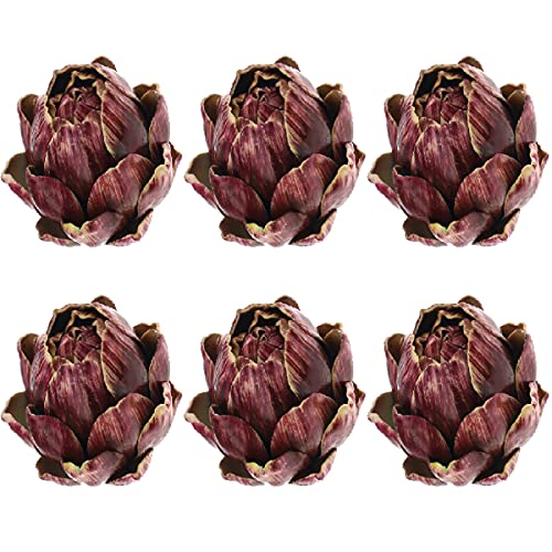 Meiwlong 6Pcs Künstliche Artischocke Pflanzen Klein Rot Gefälscht Gemüse Dekor Lebensecht Faux Blumen Strauß Innen Weihnachten Hochzeit Küche Tisch Meiwlong 6Pcs Künstliche Artischocke Pflanzen Klein Rot Gefälscht Gemüse Dekor Lebensecht Faux Blumen Strauß Innen Weihnachten Hochzeit Küche Tisch von Meiwlong