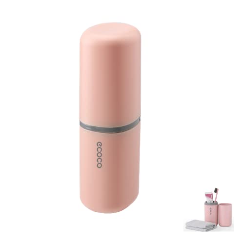 Meiyijia Reise Wasser Becher Set,Zahnbürstenhalter für Zahnbürsten und Zahnpasta,Zahnputzbecher, Geeignet für Camping Reisen, Geschäftsreisen, Rosa Meiyijia Reise Wasser Becher Set,Zahnbürstenhalter für Zahnbürsten und Zahnpasta,Zahnputzbecher, Geeignet für Camping Reisen, Geschäftsreisen, Rosa von Meiyijia