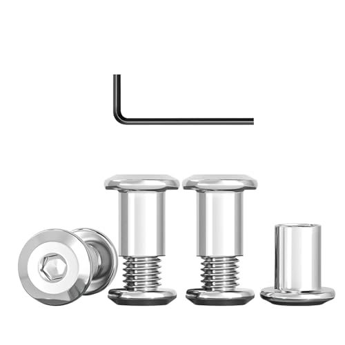 10 Stück Verbindungsschrauben M5 x 12 mm, Edelstahl A2 V2A, Möbelschrauben Hülsenmutter mit Innensechskantschlüsseln, Möbelverbinder Schrankverbinder Eignen Sich zum Verbinden von Holzbrettern 10 Stück Verbindungsschrauben M5 x 12 mm, Edelstahl A2 V2A, Möbelschrauben Hülsenmutter mit Innensechskantschlüsseln, Möbelverbinder Schrankverbinder Eignen Sich zum Verbinden von Holzbrettern von MejaRizon