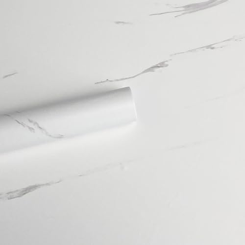 Mejale Möbelfolie Selbstklebend Marmor Folie, Klebefolie Möbel Wasserdicht Tapete PVC Möbelaufkleber für Möbel DIY Küche Fensterbank Schrank, 45cmX3m von Mejale