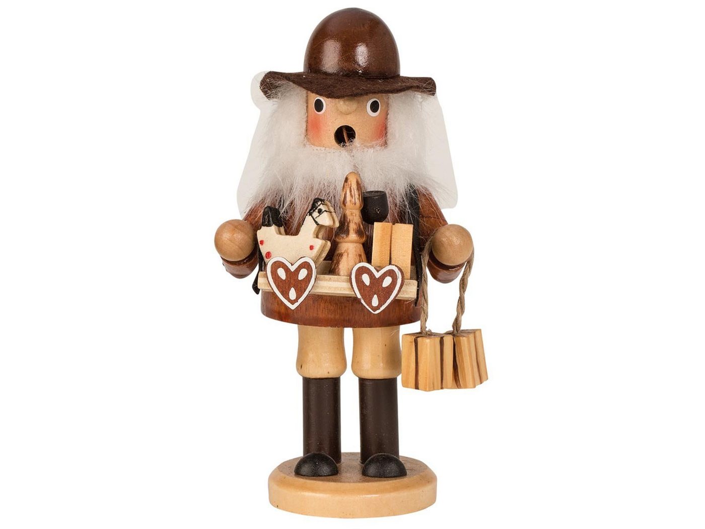 Mel-O-Design Räuchermännchen 6906 Räuchermännchen mit Bauchladen, (1 St) von Mel-O-Design