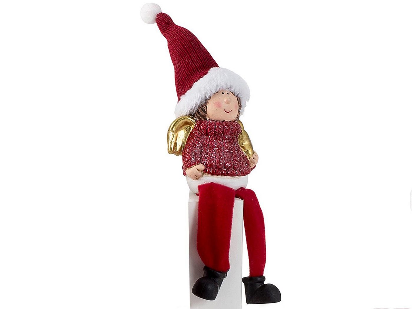Mel-O-Design Weihnachtsmann 2902 Weihnachtsfigure mit Schlenkerbeinen von Mel-O-Design