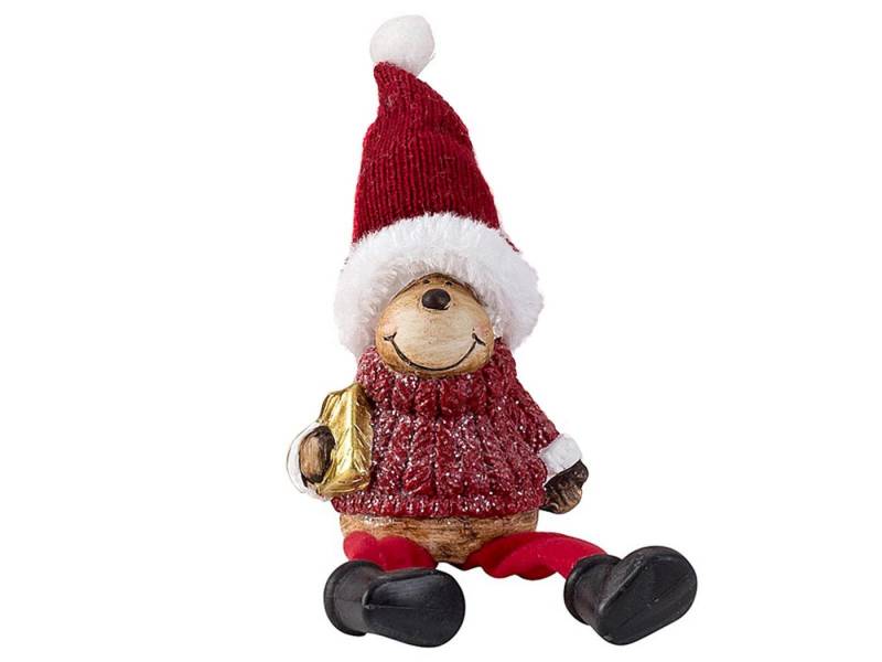 Mel-O-Design Weihnachtsmann 2902 Weihnachtsfigure mit Schlenkerbeinen von Mel-O-Design