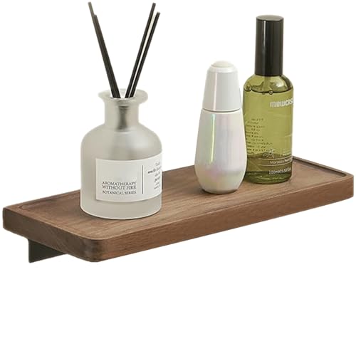 Melairy Schweberegale, Wandmontage, Holz, Wandregale, moderne dekorative Aufbewahrung, Organisation, Badezimmer-Regale für Badezimmer, Schlafzimmer, Küche, Küche (20 cm) von Melairy