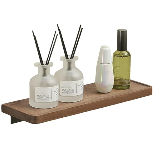 Melairy Schweberegale, Wandmontage, Holz, Wandregale, moderne dekorative Aufbewahrung, Organisation, Badezimmer-Regale für Badezimmer, Schlafzimmer, Küche, Küche (30 cm) von Melairy