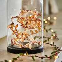 Blattgold Lichterkette | Hochzeit Tischdekoration Weihnachtliche Tisch Lichter von MelaniePorterDesign