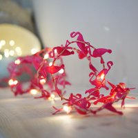 Flamingo Lichterkette von MelaniePorterDesign