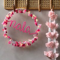 Personalisierte Boho Licht | Benutzerdefinierte Name Nachtlicht Schlafzimmer Dekor Kinderzimmer Zeichen von MelaniePorterDesign