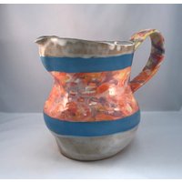 Handgemachter Marmorierter Keramik Krug Retro Wasser/Saft Servierer Handgemachter Marmorierter Keramik Krug Retro Wasser/Saft Servierer von MelanieShawCeramics