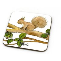 Petpalz Untersetzer Eichhörnchen | Rund Oder Quatratisch Petpalz Untersetzer Eichhörnchen | Rund Oder Quatratisch von MelanieStollDE