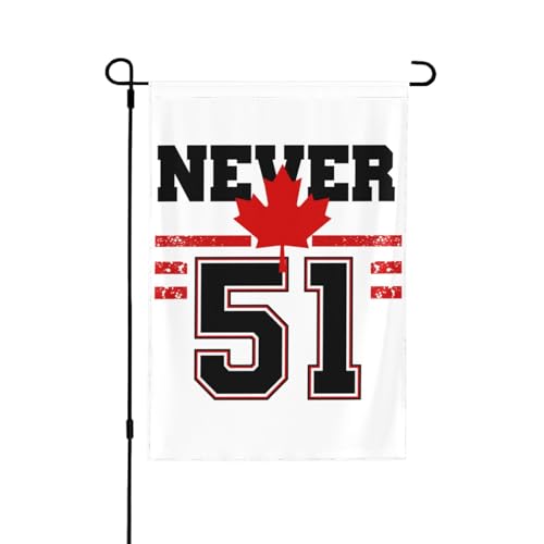 Never 51 Kanada Ahornblatt 28x40 Gartenflagge Doppelseitiges Banner Kein Fahnenmast Never 51 Kanada Ahornblatt 28x40 Gartenflagge Doppelseitiges Banner Kein Fahnenmast von Melbrakin