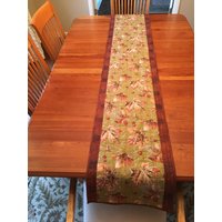 Tischläufer Wendbar Herbstlaub - Orange von MelderCreations
