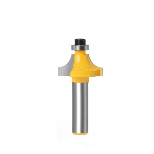 1/2 stücke 8mm Schaft Ecke Runde Über Router Bit Mit BearingMilling Cutter for Holz Holzarbeiten Wolfram Hartmetall(8X22) von Meliaen