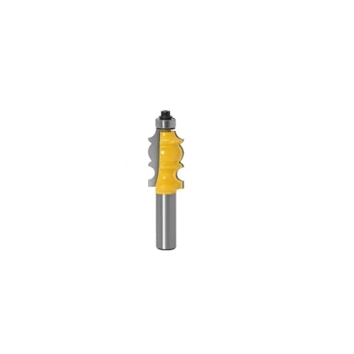 1 stück/10 stücke 12mm Schaft Architektur Form Handlauf Router Bits Set Gehäuse Basis CNC Linie Holzbearbeitung Fräser Planfräser(NO5 12mm shank) von Meliaen